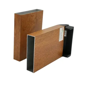 Libya Wood Grain Aluminium Kitchen Profile