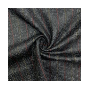 Wholesale Woollen Blend Roma Paper Print Fabric for Blazers/Suits
