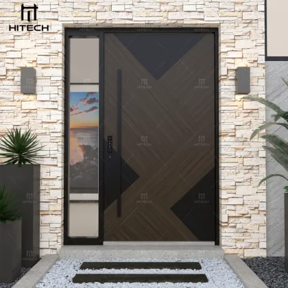Hitech Luxury Design Villa Main Thermal Break Door