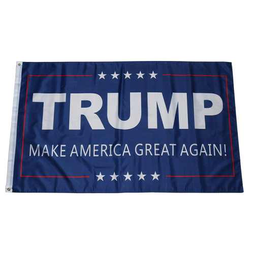 Retail Advertising Equipment Donald Trump Stick Flag