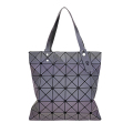 Wanita Bergaya Geometric Luminous Satchels Handbags Super Cool Teenager Handbags
