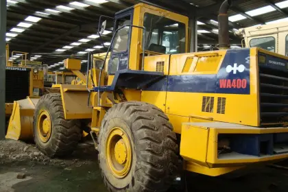used komatsu wa400 loader