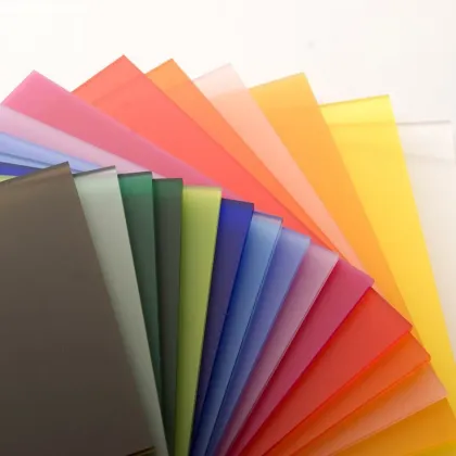 Glossy Multicolor Perspex Board 1000x2000mm for LED Light Box