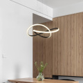 Minimalist Led Pendant Lamp Nordic Round Dining Chandelier