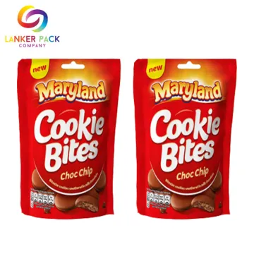 ECO Friendly Doypack Aluminum Foil Snack Food Bag