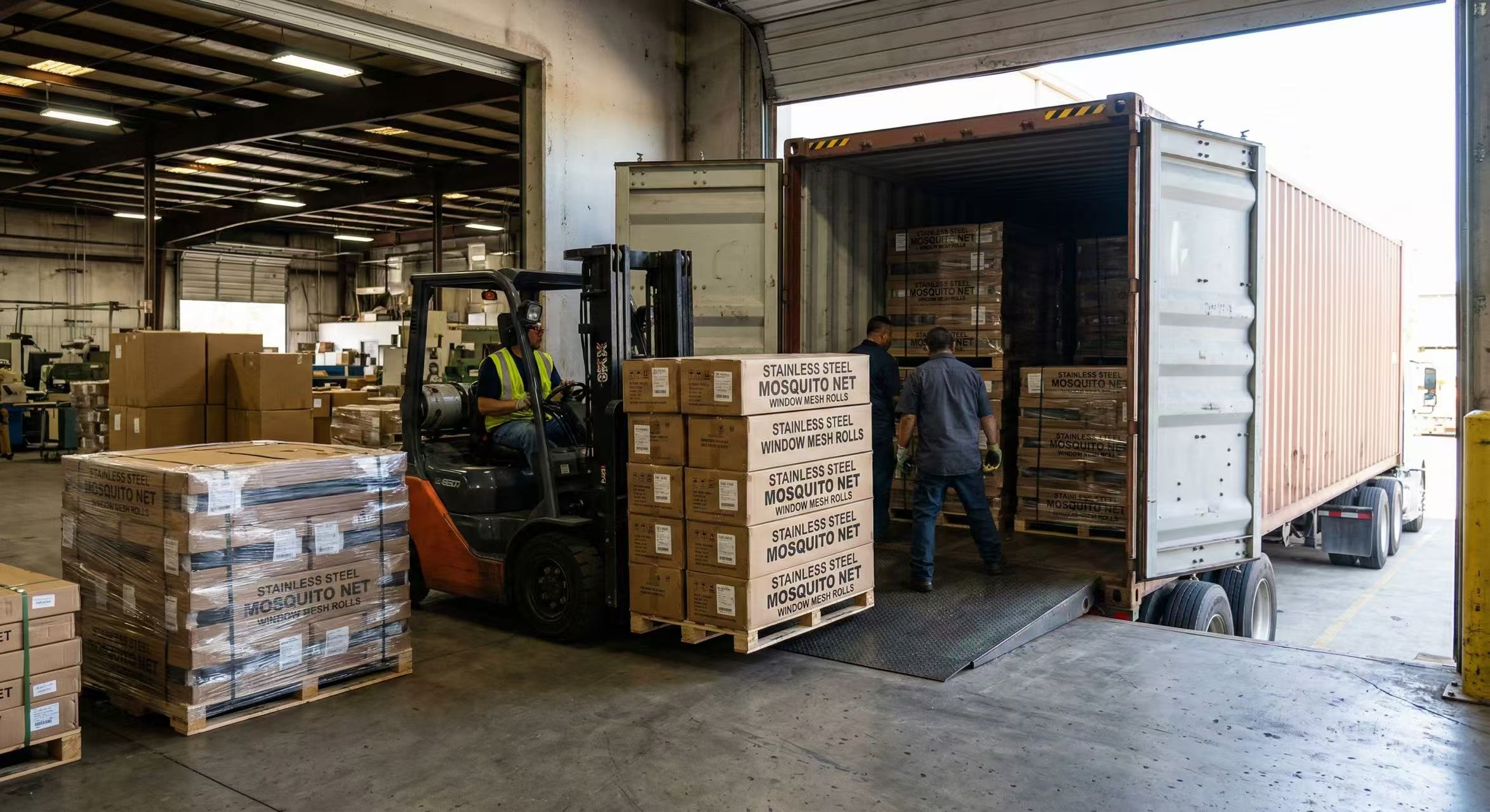 Factory export packaging