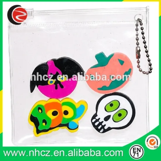 Halloween Eraser set for promotion