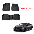 tapetes de carro para Honda Civic 2012-2014