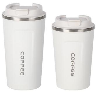 Maxcook Hot Sale Coffee Mug - 380 мл/510 мл 304 Термическая кружка из нержавеющей стали с крышкой для кемпинга и путешествий