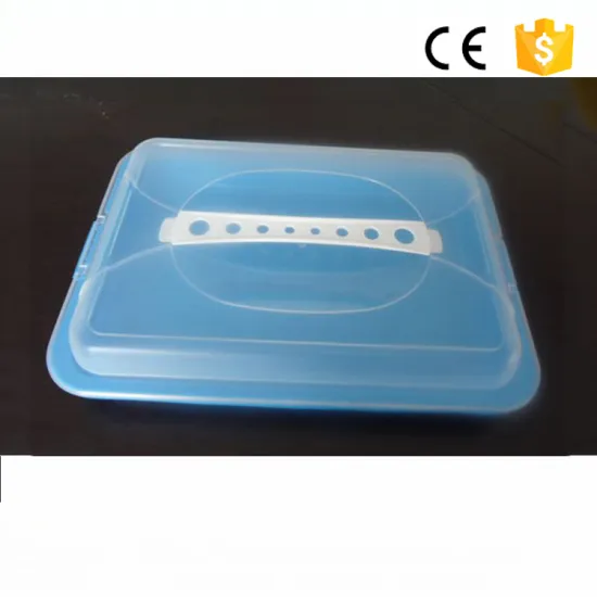 New design tall clear rectangular plastic cake packaging box high quality birthday cake boxes