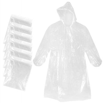 Ponchos Dewasa yang Boleh Dibuang dengan Hood