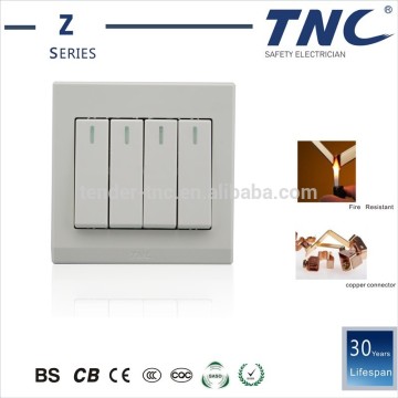 Professional Maker PC Material High Quality Good Type Wall Switch Socket Brand