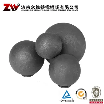 125mm forged steel grinding balls for gold mining