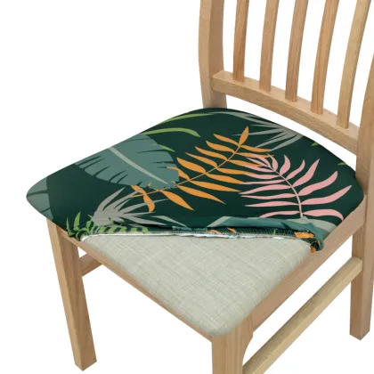 Spandex Banquet Chair Cover with Printed Flower Pattern