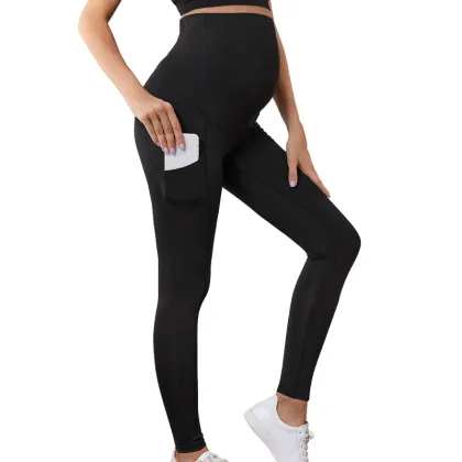 High waisted pregnant women's leggings