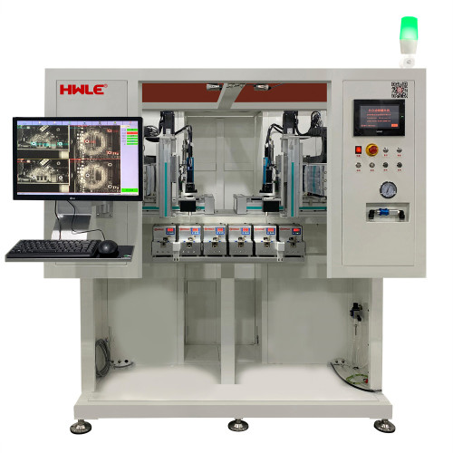 Máquina de travamento de parafuso de parafuso elétrica semi -automática