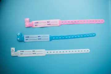 Cheap Disposable Patient ID Bracelets Write-On Style