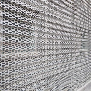 Architectural Perforated Metal Sheet Screenwall