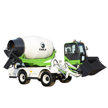 Heißverkauf 4 Kubikmeter mobiler Selbstbelastungsbeton -Mixer -Lkw