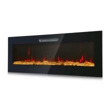 50 Inch Wall Mounted Fireplace with Remote Control