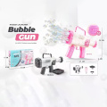 Electric Bubble Gun 44 Hole Luminous Soap Blowing