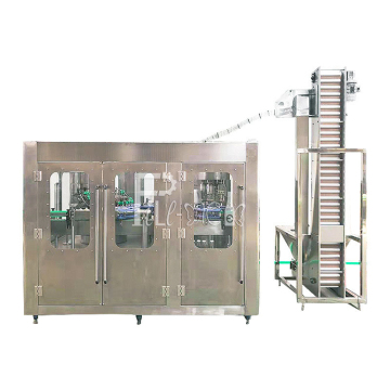 3000-15000BHオートマチック3ガラスボトルオレンジジュースホット充填装置のねじオフネジキャップ付き