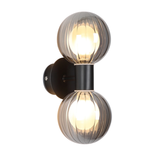 Lumisphere bathroom 2 lights wall lamp