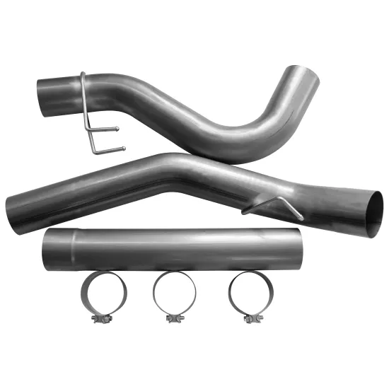 High Performance 5" Stainless Steel Aluminized Diesel Exhaust System for 2011-19 Ford Power Stroke 6.7 Without Muffler