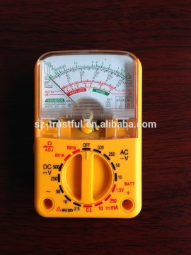 Analog MultimeterDigital MultimeterClamp MeterVU MeterElectrical testersAlligator clips