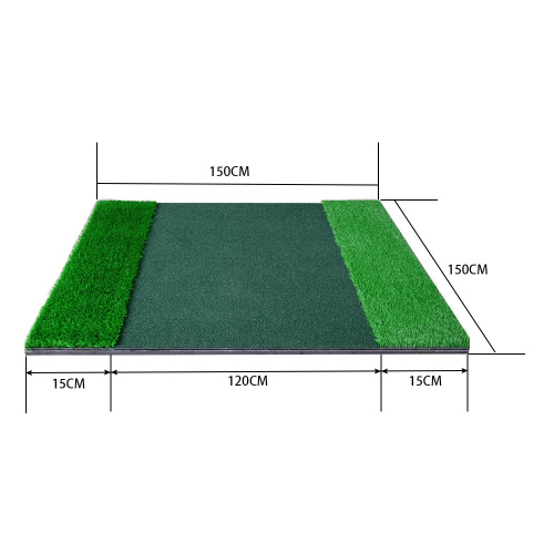 3D ການຂັບຂີ່ Golf ຍາວແລະສັ້ນ Turf Golf Mat