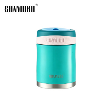 Color Block Portable Lunch Jar