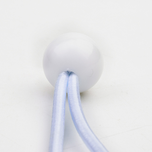 Cuerda elástica con bola de plástico para tiendas de campaña