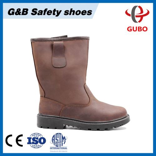 medical genuine cow leather pu safety shoe