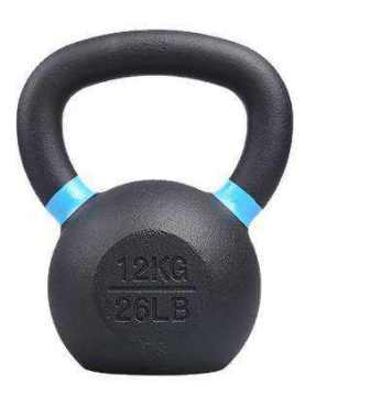 Dinuo OEM Mitte gemacht: pulverbeschichtete Gusseisen -Kettlebell -Set mit weitem Griff, das Gewicht von 2 kg bis 40 kg für Fitness und Training bietet