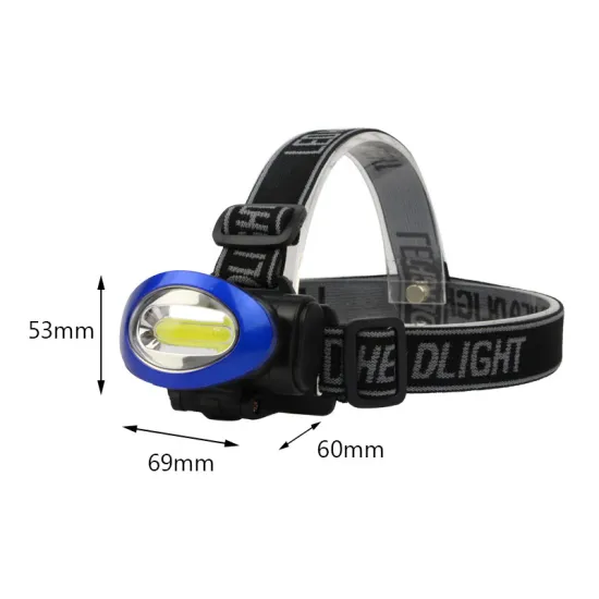 High Quality COB Flashing COB LED Headlamp for Camping and Working with Flashing