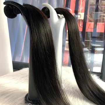Raw Indian Cuticle Aligned Virgin Human Hair Bundle Cheap Wholesale Straight Natural Human Hair Extension Hair Product Vendor