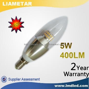 2013 Factory in china led bulb 5W E14