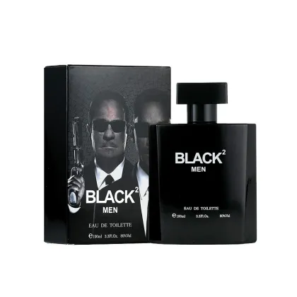 Wholesale Men's Natural Eau de Toilette - 100ml Long-Lasting Black Bottle Perfume