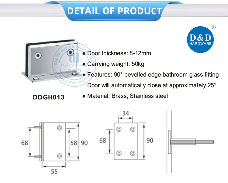 commercial door hinge glass door