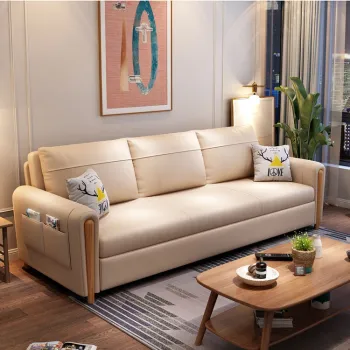 Modern Living Room Convertible Sofa Bed with Storage for Wholesale