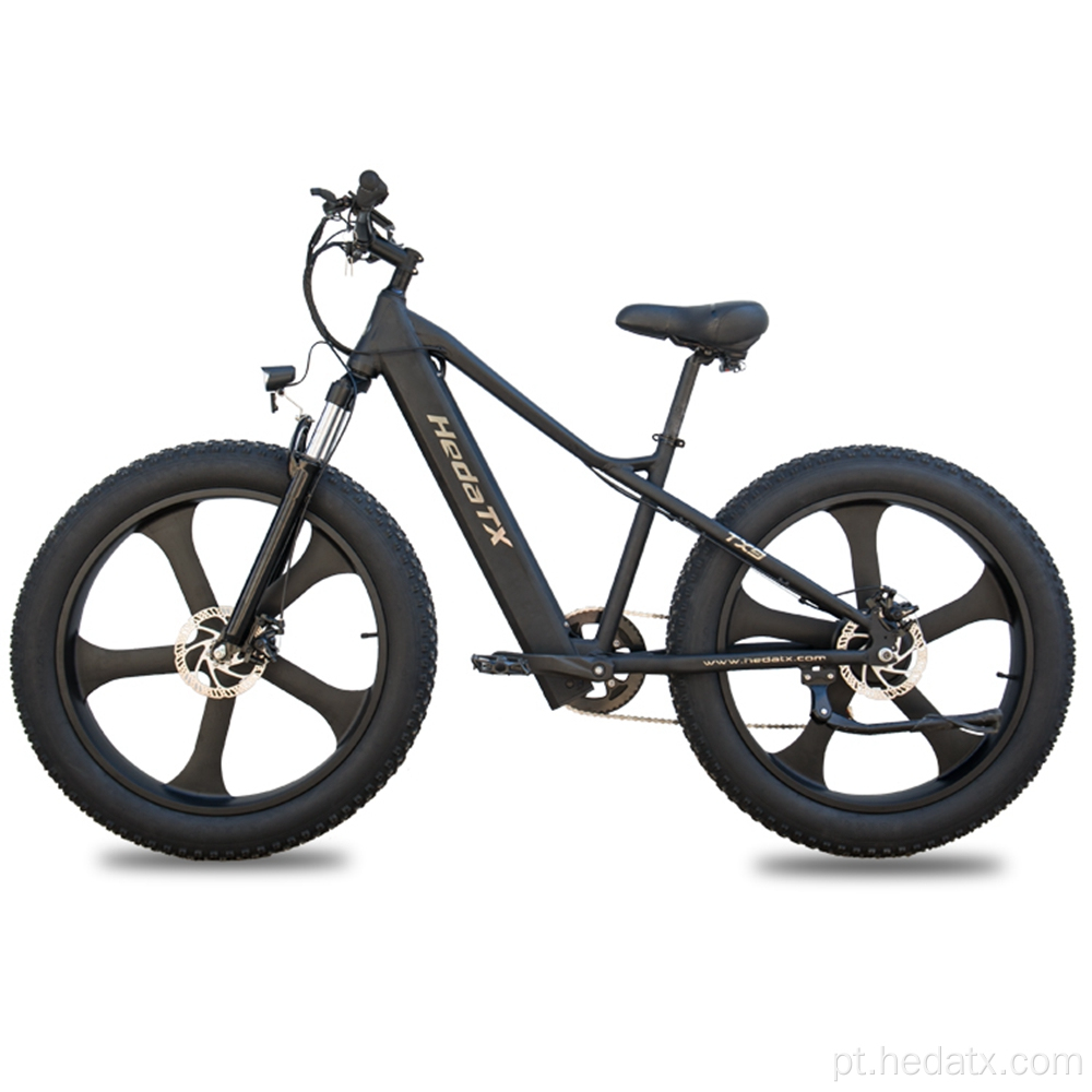 Bicicleta de pneus de gordura elétrica multiuso
