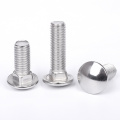 Cup Head Square Neck Bolts Stainless Steel