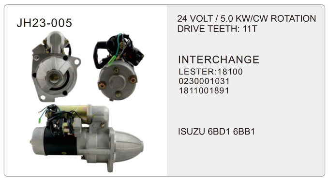 truck starter-JH23-005-X