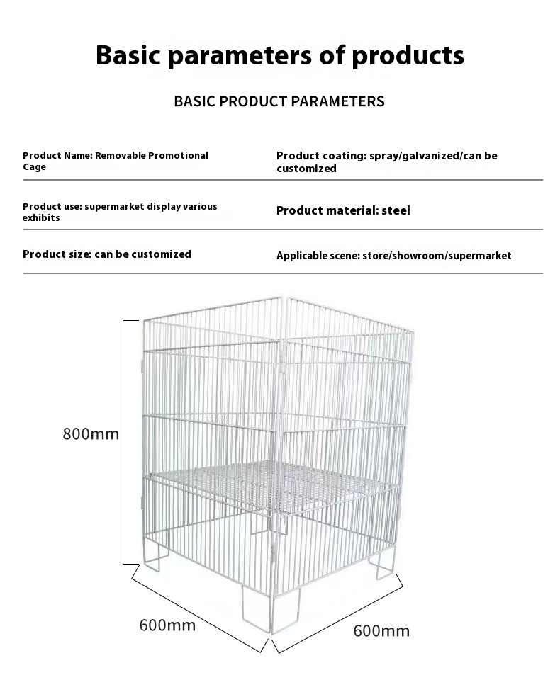 Mobile Logistics Storage Cage