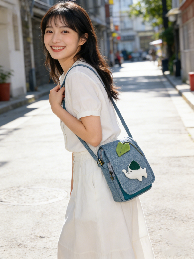Flap Over Crossbody Bag