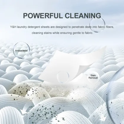 Friendly Laundry Detergent Sheets strips