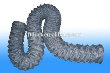 400 degree grey air spiral duct