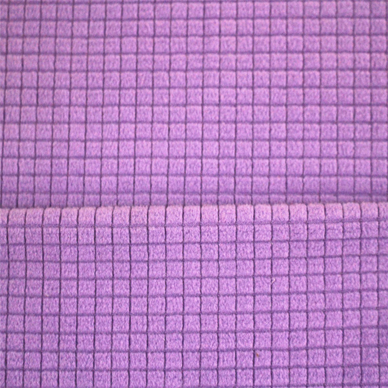 Jacquard Knit Brushed Fleece Fabrics