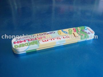 beautiful pencil tin box
