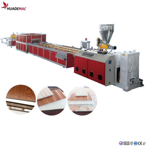 Machines de fabrication de panneaux muraux en PVC/WPC